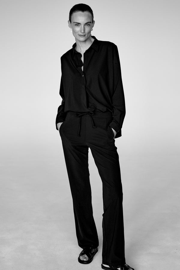 Penn & Ink BLOUSE (MAGDA) BLACK