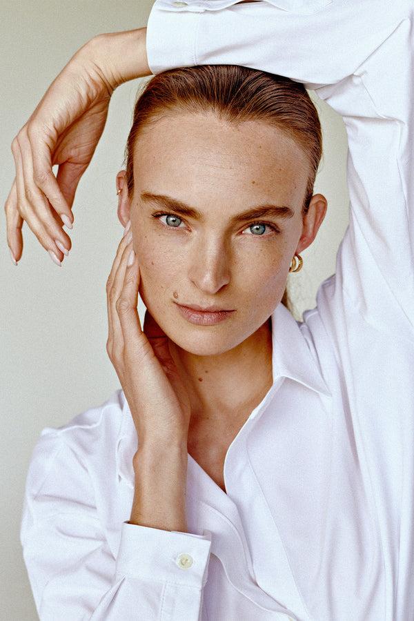 penn & ink BLOUSE (MAGDA) WHITE