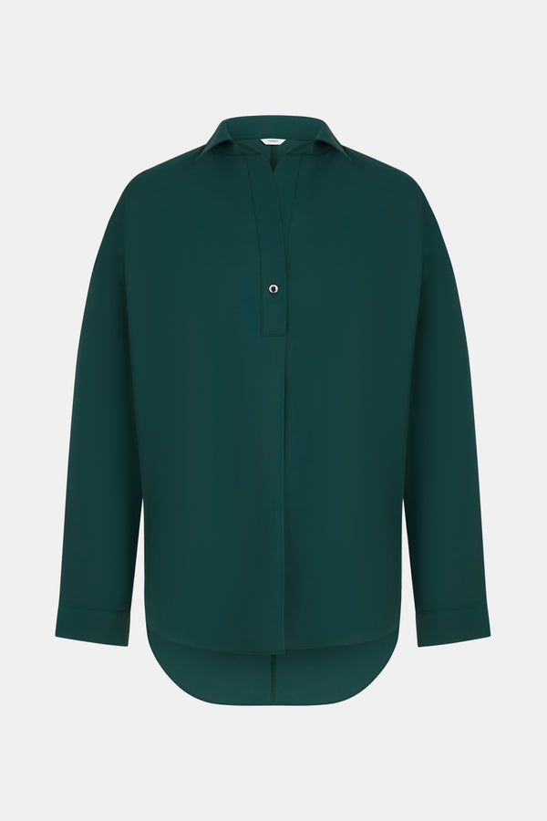 penn & ink BLOUSE (W25M-MAGDA) FOREST