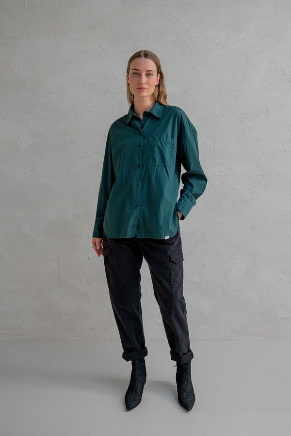 penn & ink BLOUSE (W25Z795) FOREST