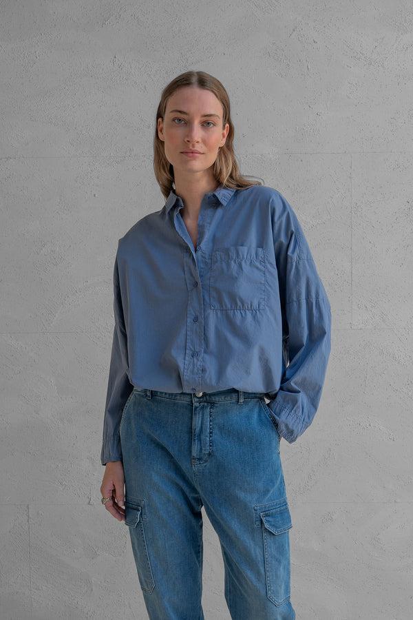 penn & ink BLOUSE (W25Z800) DENIM