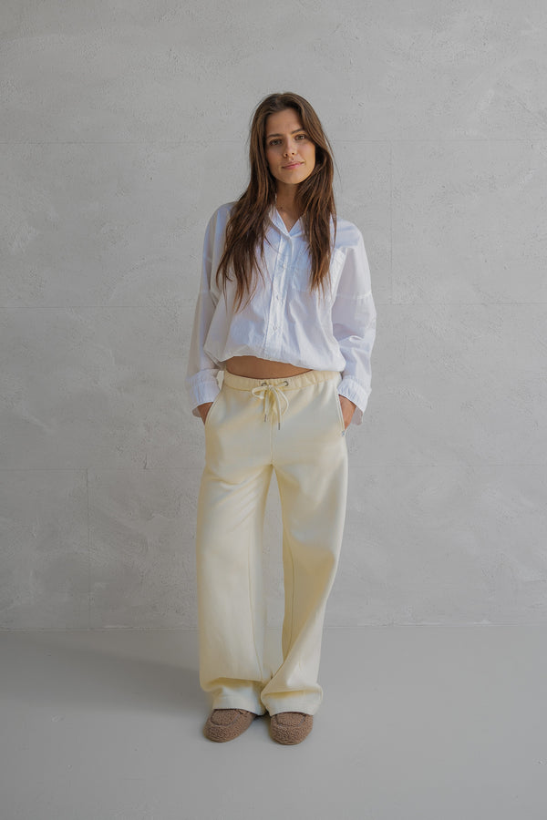 Penn & Ink BLOUSE (W25Z800) WHITE