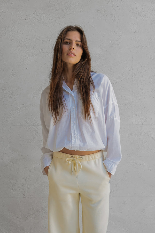 penn & ink BLOUSE (W25Z800) WHITE