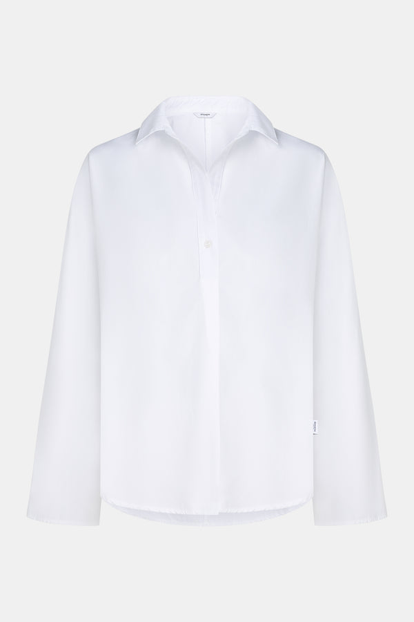 Penn & Ink BLOUSE (W25Z822LTD) WHITE