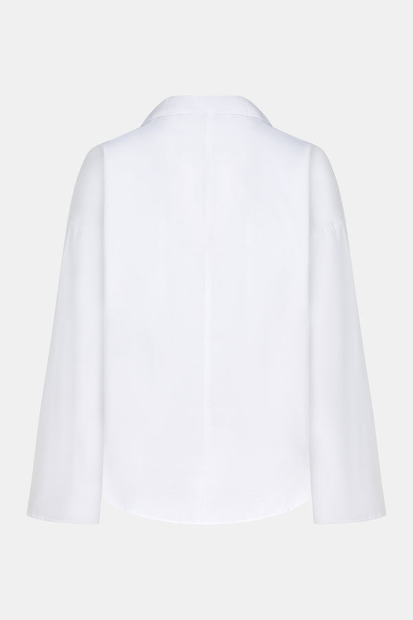 Penn & Ink BLOUSE (W25Z822LTD) WHITE