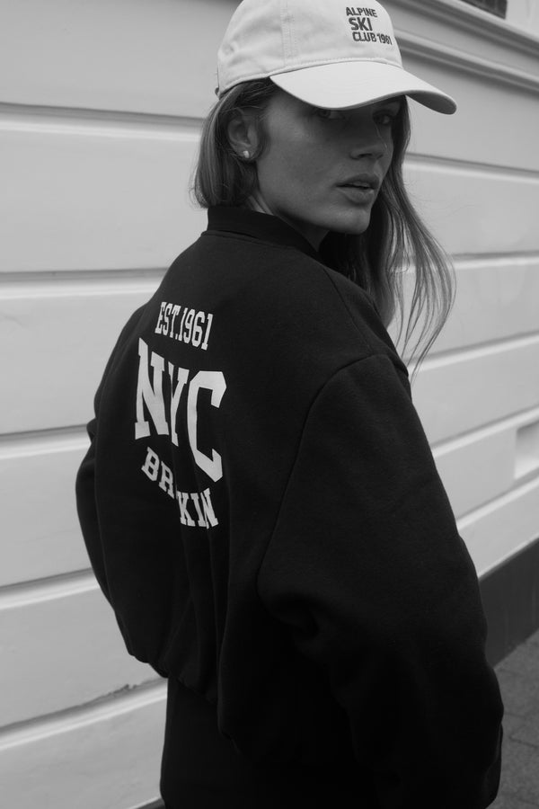 penn & ink CARDIGAN PRINT (W25T1212LTD) BLACK