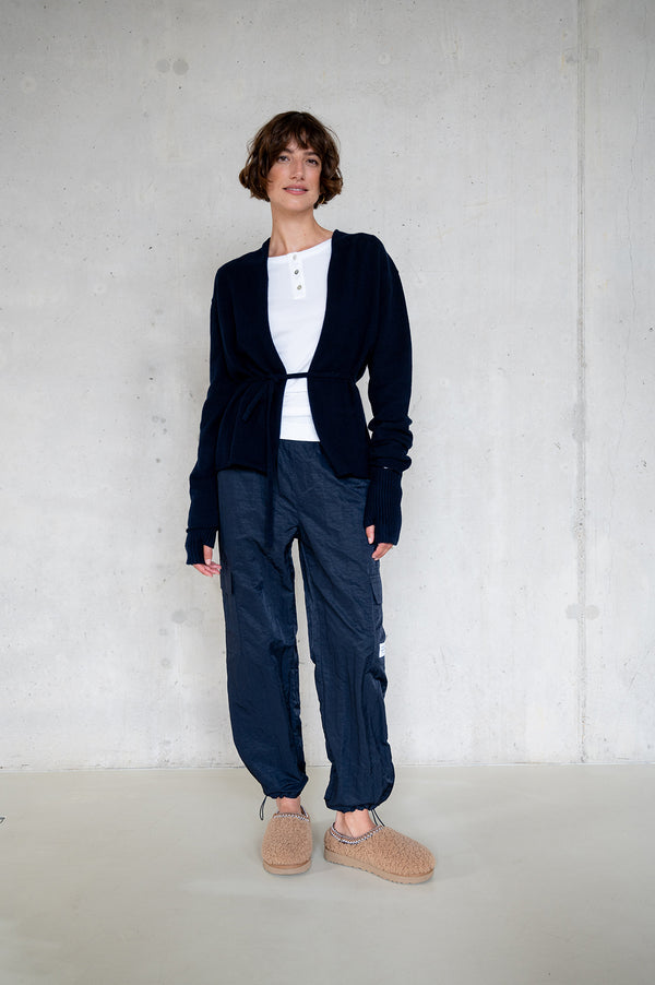 Penn & Ink CARDIGAN (W25B372LTD) NAVY