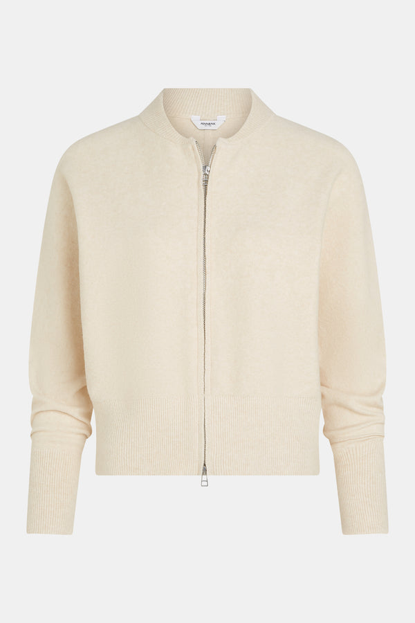 Penn & Ink CARDIGAN (W25B378LTD) ECRU