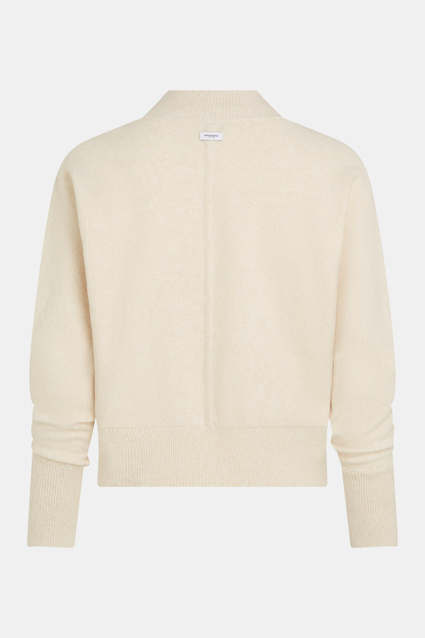 Penn & Ink CARDIGAN (W25B378LTD) ECRU