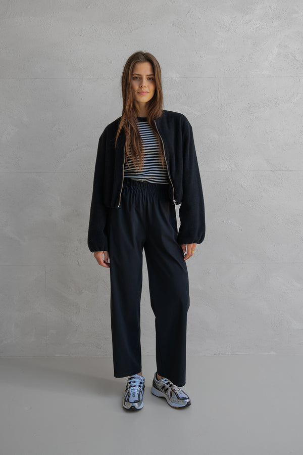 Penn & Ink CARDIGAN (W25T1194) BLACK