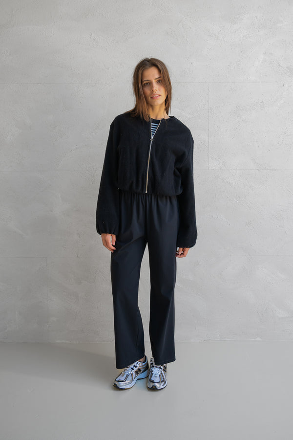 penn & ink CARDIGAN (W25T1194) BLACK