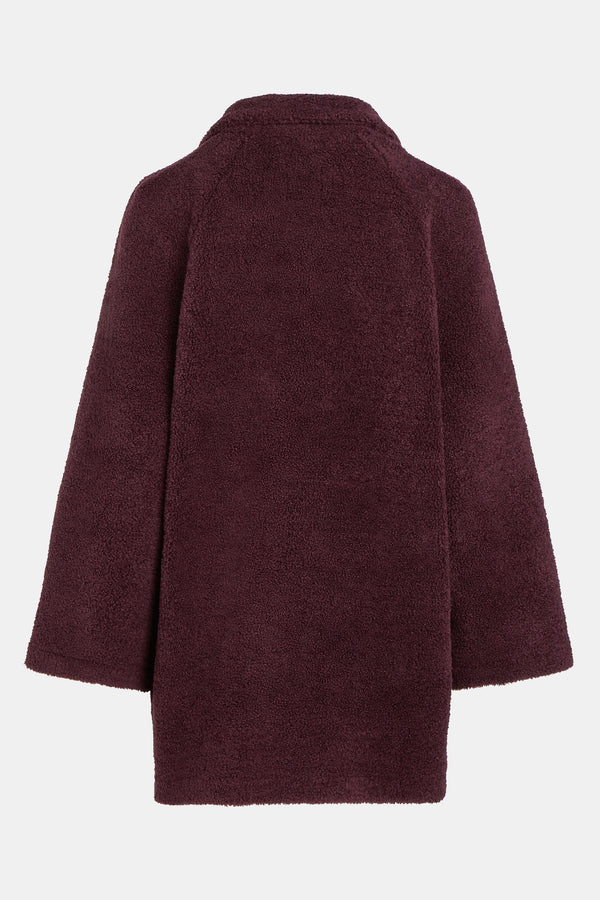Penn & Ink COAT (W25C308) AUBERGINE
