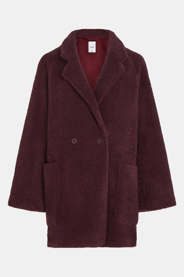 penn & ink COAT (W25C308) AUBERGINE