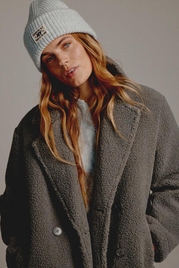 Penn & Ink COAT (W25C309) LIGHT GREY