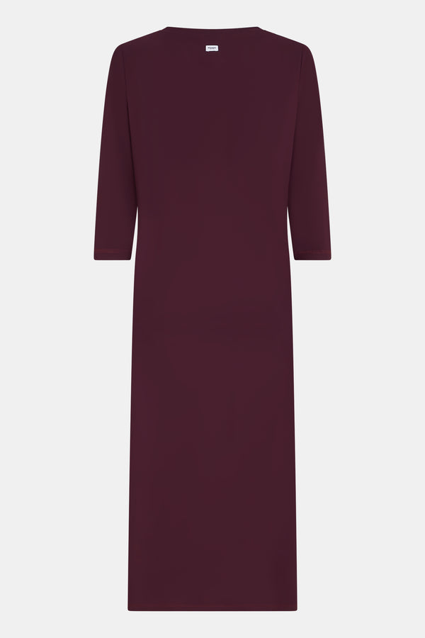 Penn & Ink DRESS (W25M-BLAKE) AUBERGINE