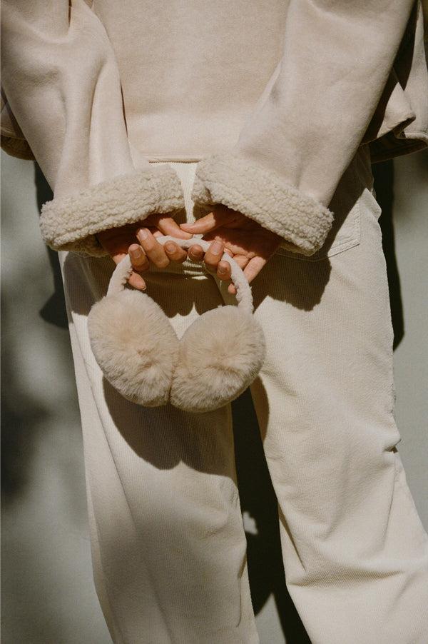 Penn & Ink EAR MUFFS (W25C337LTD) SAND