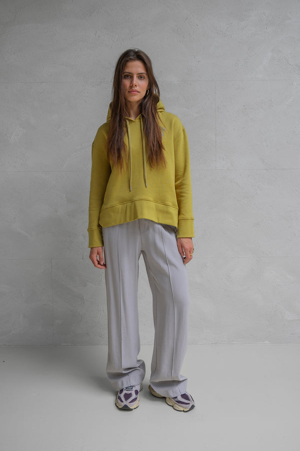 penn & ink HOODIE PRINT (W25T1186) CURRY - SAND