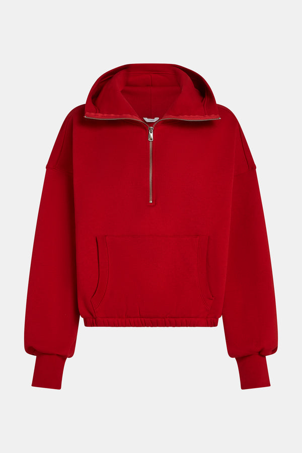 penn & ink HOODIE PRINT (W25T1211LTD) RED