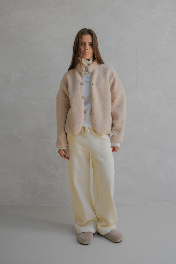 Penn & Ink JACKET (W25C281) ECRU