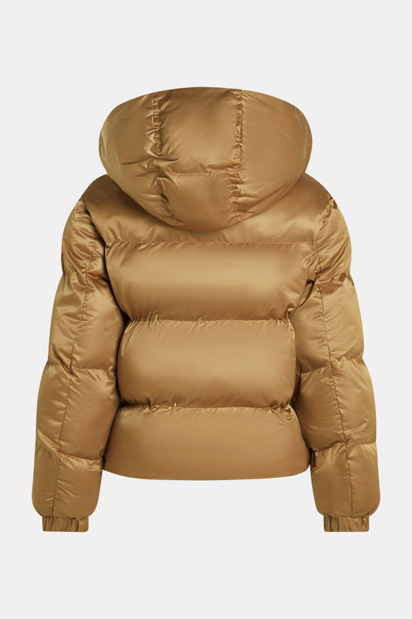 Penn & Ink JACKET (W25C291) CAMEL - TOMATO