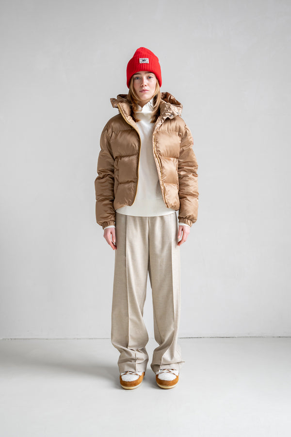 penn & ink JACKET (W25C291) CAMEL - TOMATO