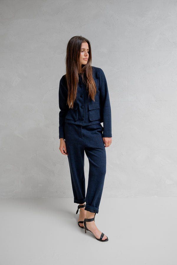 Penn & Ink JACKET (W25F1712) NAVY