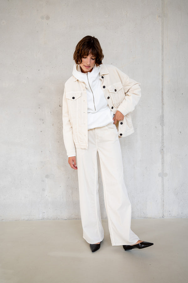 Penn & Ink JACKET (W25Z812LTD) ECRU