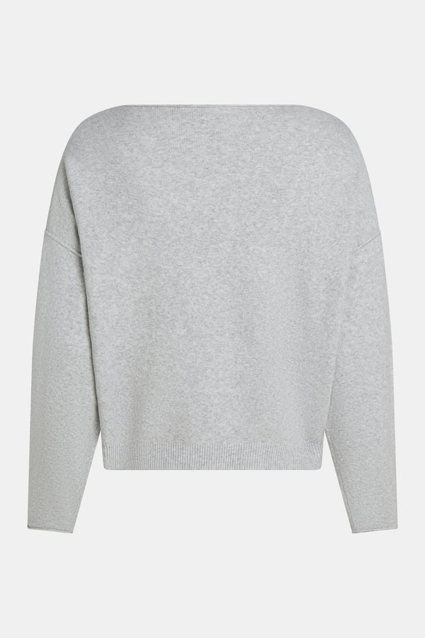 Penn & Ink JUMPER (W25B344) GREY MELANGE