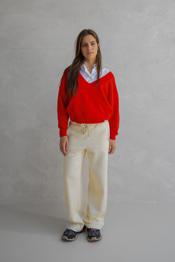 Penn & Ink JUMPER (W25B344) TOMATO