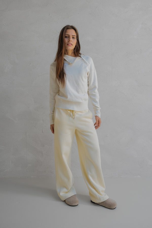 Penn & Ink JUMPER (W25B348) ECRU