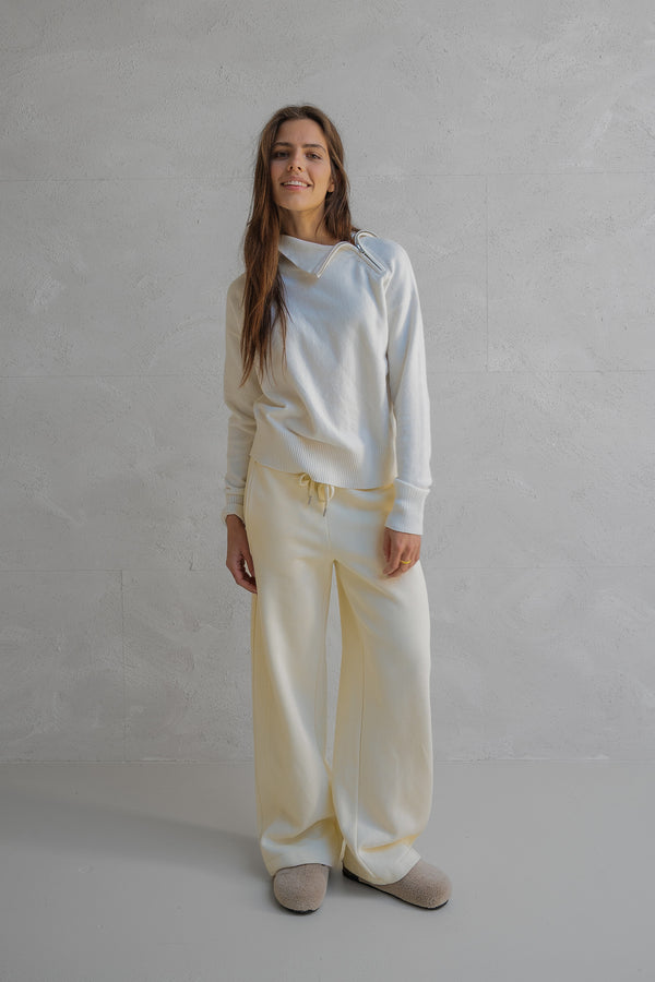 penn & ink JUMPER (W25B348) ECRU