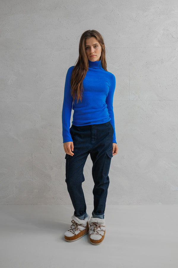 Penn & Ink JUMPER (W25B349) ROYAL BLUE