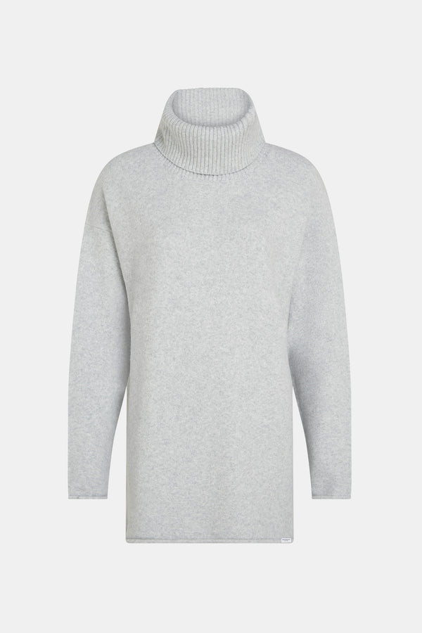 Penn & Ink JUMPER (W25B370LTD) GREY MELANGE