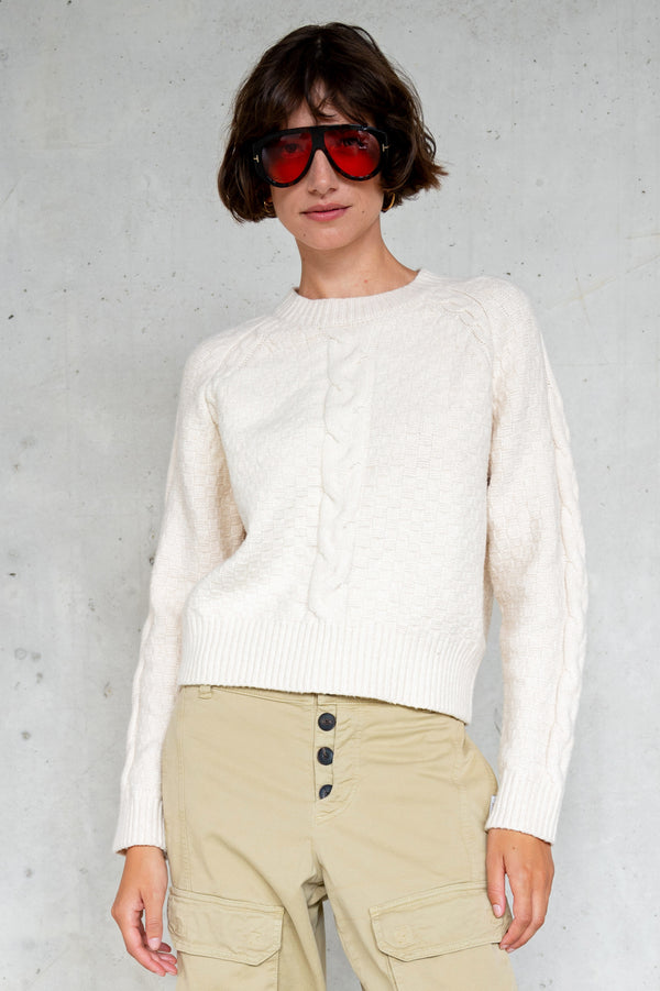 Penn & Ink JUMPER (W25B377LTD) ECRU