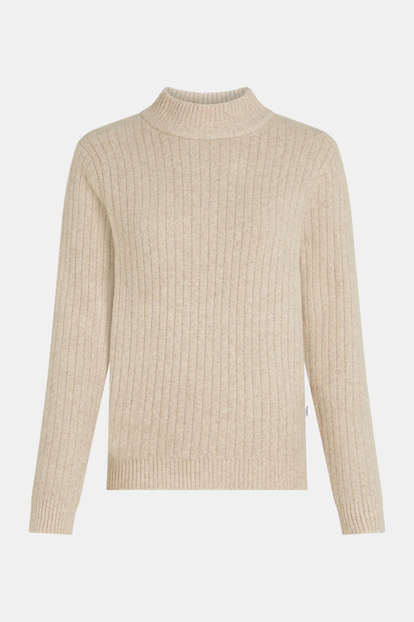 Penn & Ink JUMPER (W25C293) CAMEL MELANGE