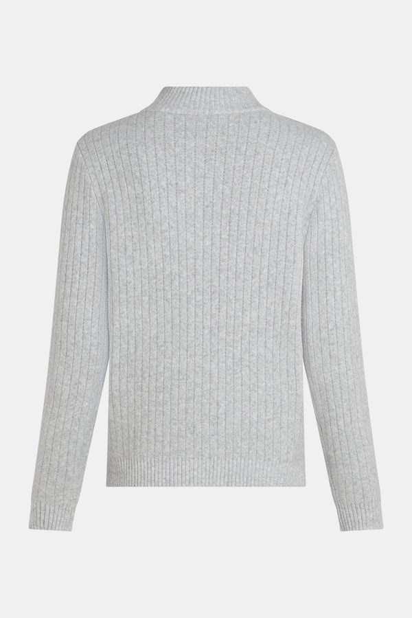 Penn & Ink JUMPER (W25C293) GREY MELANGE