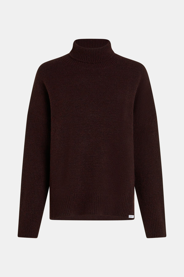 Penn & Ink JUMPER (W25L247) AUBERGINE