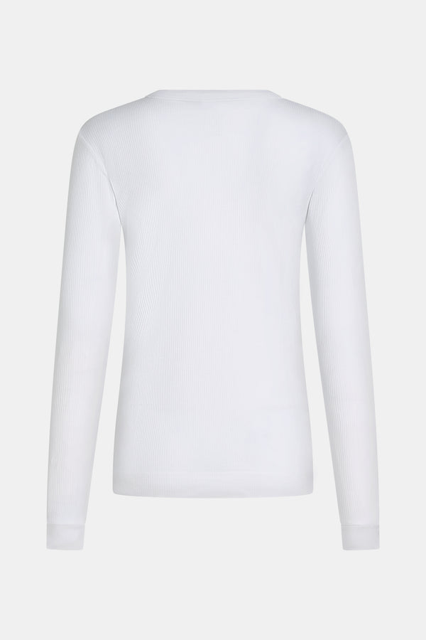 Penn & Ink LONGSLEEVE (OHIO) WHITE