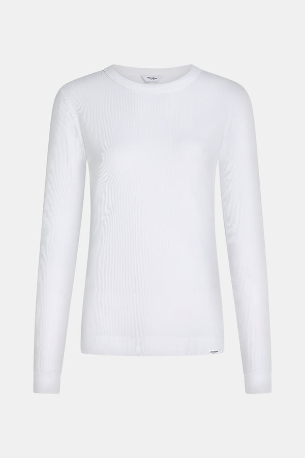 penn & ink LONGSLEEVE (OHIO) WHITE