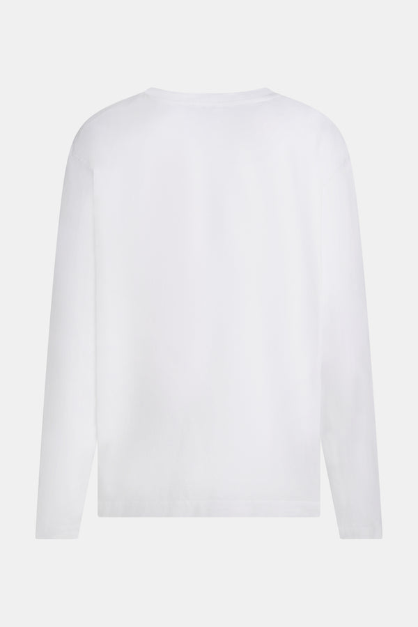 Penn & Ink LONGSLEEVE PRINT (W25F1733) WHITE - FOREST