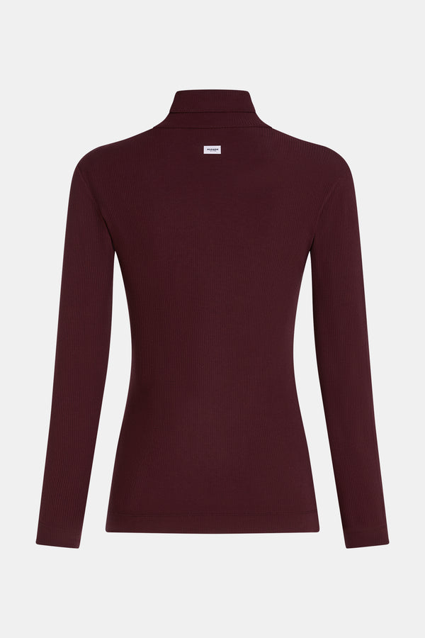 Penn & Ink LONGSLEEVE UNI (W25F1720-A) AUBERGINE