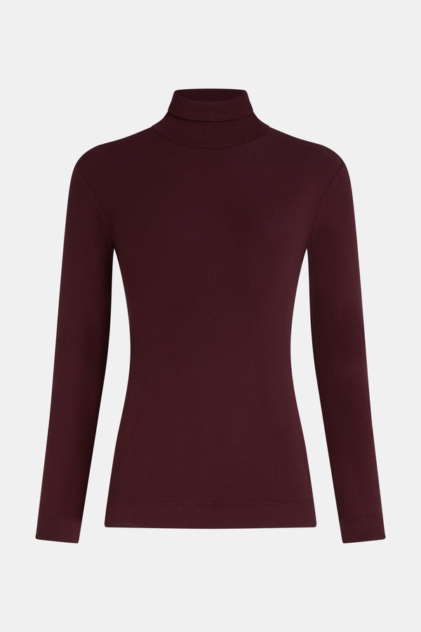 penn & ink LONGSLEEVE UNI (W25F1720-A) AUBERGINE