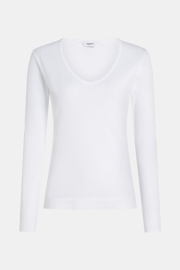 Penn & Ink LONGSLEEVE (W25F1715) WHITE