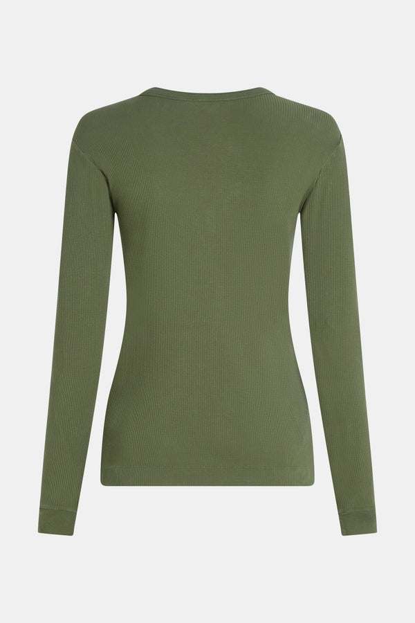 Penn & Ink LONGSLEEVE (W25F1745) KHAKI