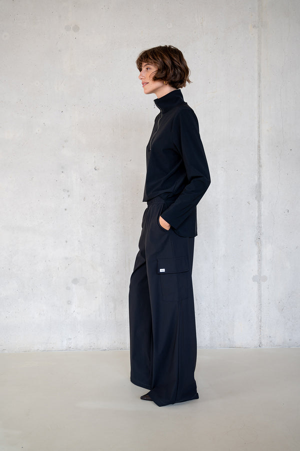 Penn & Ink LONGSLEEVE (W25F1778LTD) BLACK