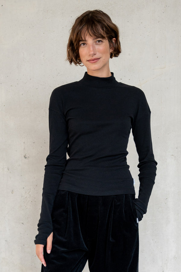 penn & ink LONGSLEEVE (W25T1217LTD) BLACK