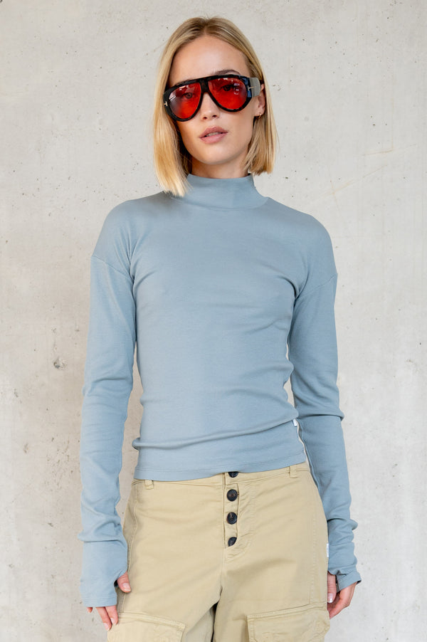 penn & ink LONGSLEEVE (W25T1217LTD) GRANITE