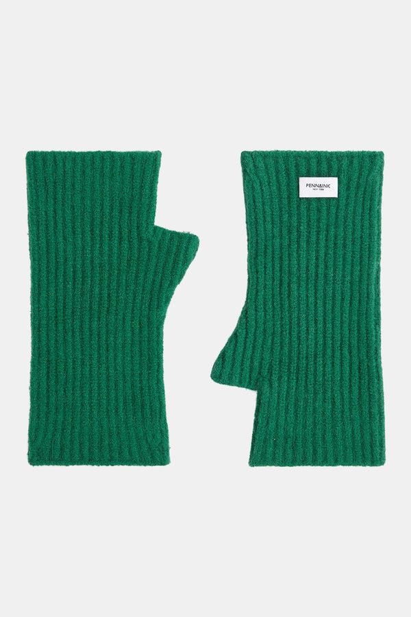 penn & ink MITTENS (W25B383LTD) GREEN