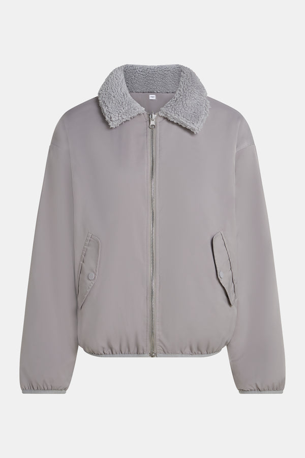 Penn & Ink REVERSIBLE JACKET (W25C328LTD) GREY