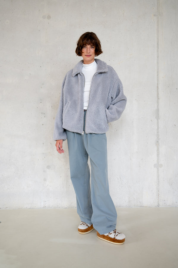 Penn & Ink REVERSIBLE JACKET (W25C328LTD) GREY